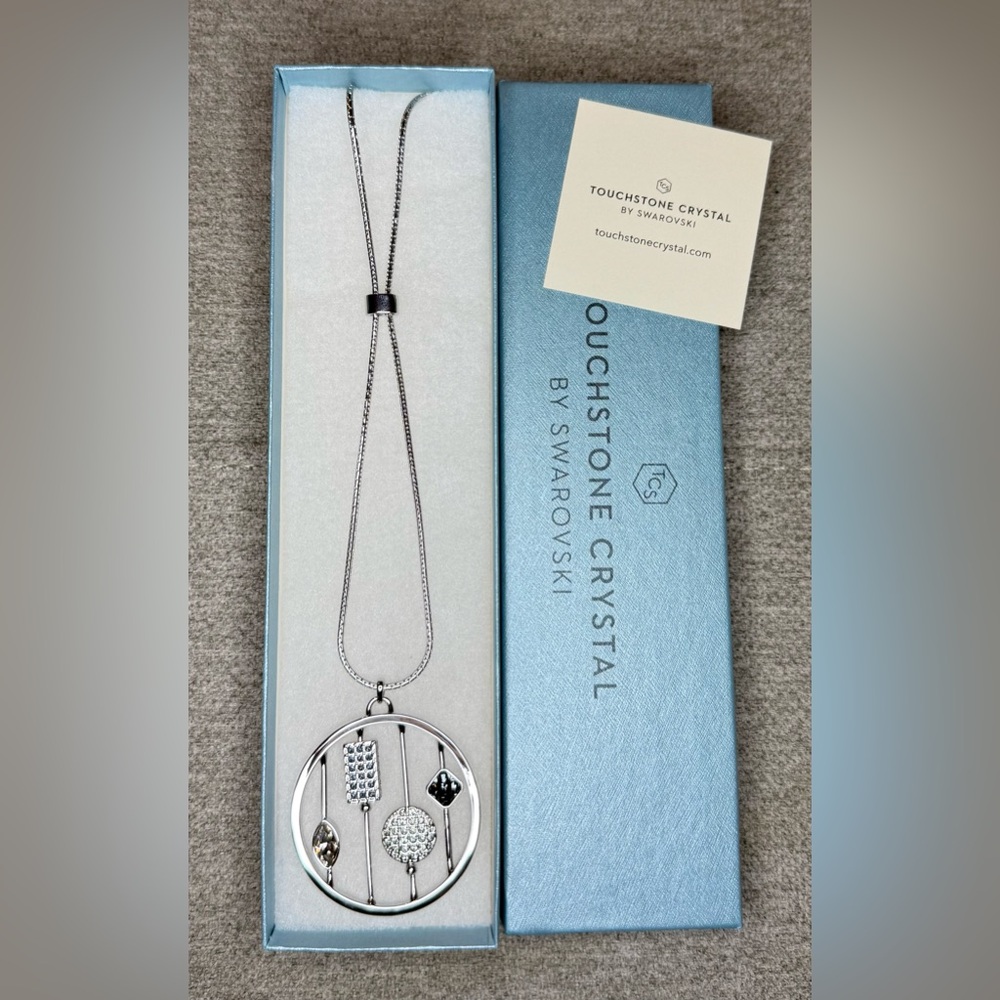 Orbits Pendant by Touchstone Crystal - Picture 4 of 7